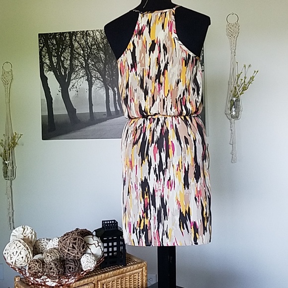 Banana Republic abstract summer dress - Picture 4 of 7